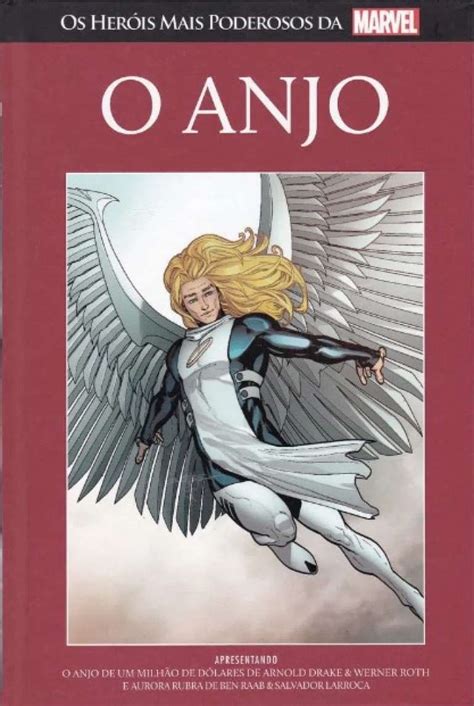 Os Heróis Mais Poderosos da Marvel Salvat Vermelha O Anjo 35