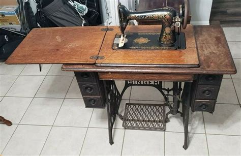 Antique Treadle Sewing Machine History Brands And Value Guide