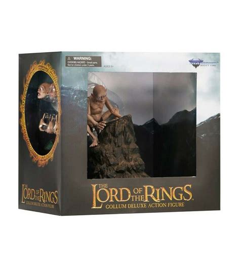 Lord Of The Rings Select Gollum Deluxe Action Figure Visiontoys