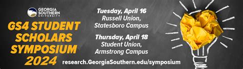 Georgia Southern Commons Gs4 Georgia Southern Student Scholars