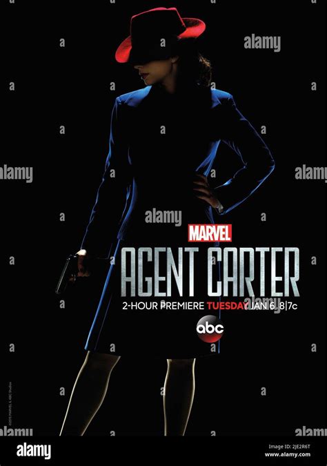 HAYLEY ATWELL POSTER, AGENT CARTER, 2015 Stock Photo - Alamy