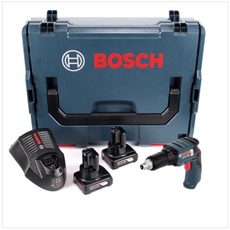 Bosch Gtb 12v 11 Professional Visseuse Plaquiste Sans Fil Brushless 11 Nm Avec Boîtier L Boxx