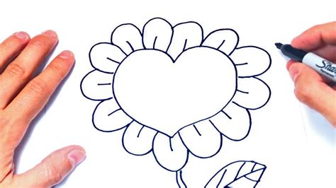 Dibujos De Corazones Con Rosas