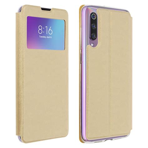 Folio Xiaomi Mi 9 Etui z okienkiem i uchwytem na kartę Podstawka wideo