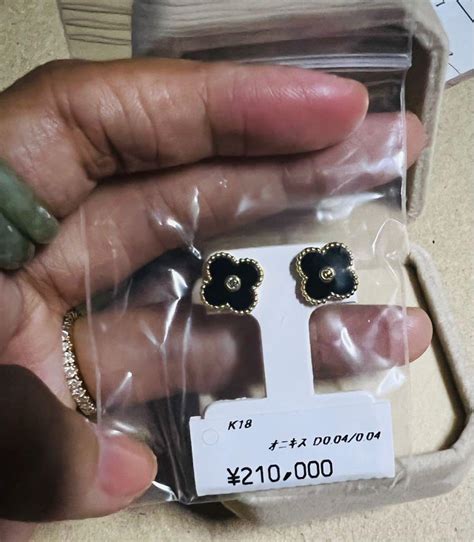 Vca Black Women S Fashion Jewelry Organizers Earrings On Carousell