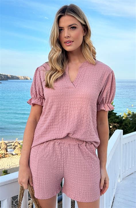 Smocked Top Sevilla Dust Roze Fashionmusthaves Nl