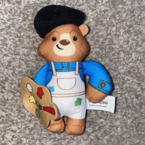 Mcdonalds Happy Meal Toy Paddington Bear Single Plush Toys Artist