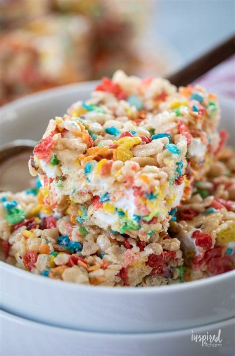 Fruity Pebbles Rice Krispie Treats