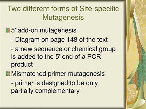 Ppt Recombinant Dna Method Mutagenesis Powerpoint Presentation Free