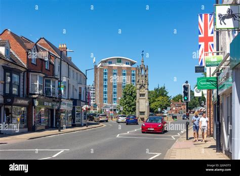 Kenilworth Clock Tower From Warwick Road Kenilworth Warwickshire