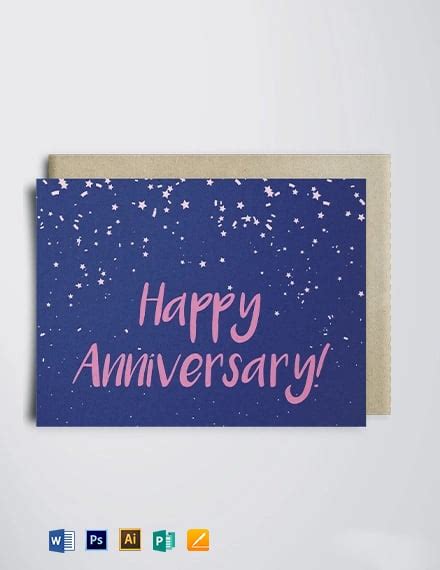 24+ Anniversary Card Templates - Free Downloads | Template.net