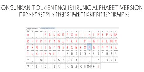 Ongunkan Tolkien Cirth Runic Font Webfont And Desktop Myfonts