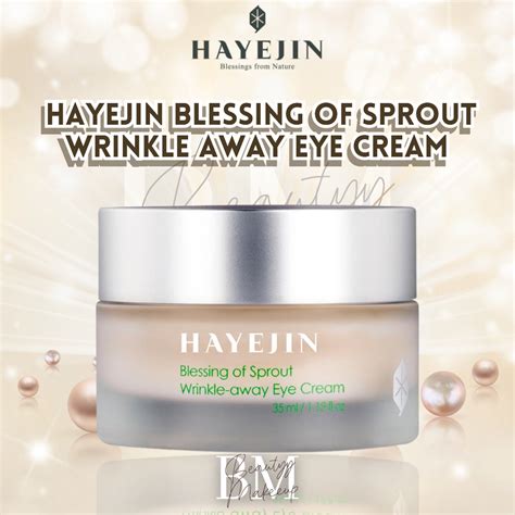 Jual Bpom Hayejin Blessing Of Sprout Wrinkle Away Eye Cream 35ml