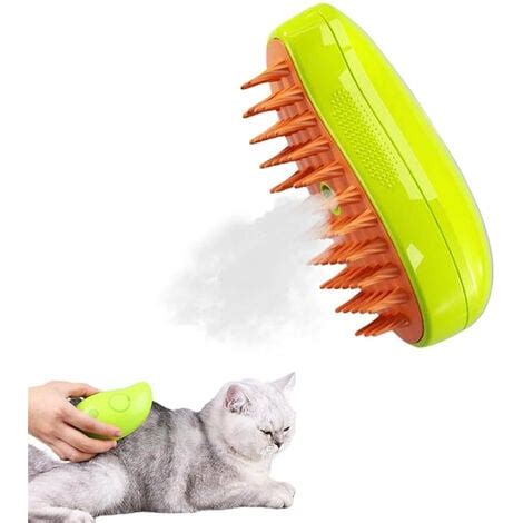 Brosse A Vapeur 3 En 1 Pour Chat Brosse De Toilettage