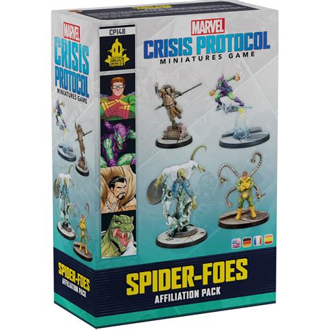 Marvel Crisis Protocol Spider Foes Affiliation Pack Tabletop