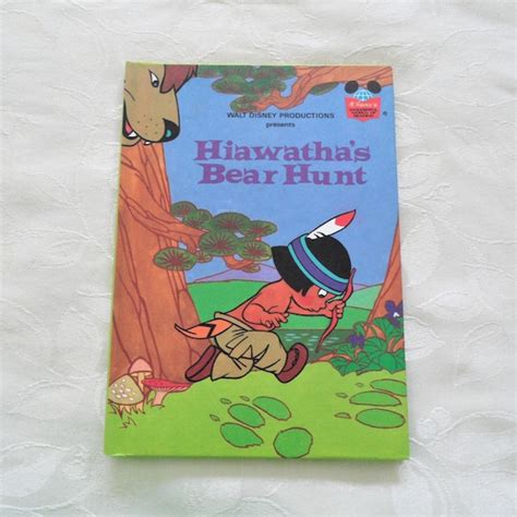 Walt Disney Productions Presents Hiawatha S Bear Hunt Etsy