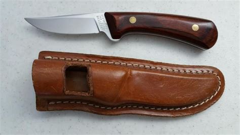 Vintage Western Usa W I Stainless Fixed Blade Hunter Knife