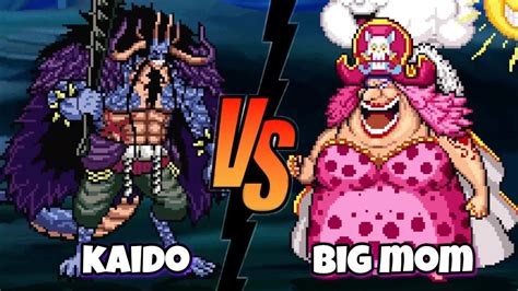 Kaido Vs Big Mom One Piece Fights Mugen Youtube