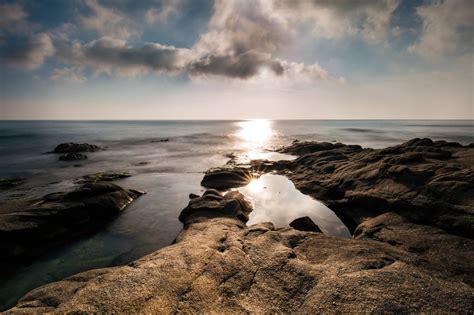 Fond d écran Mer océan Poselongue Méditerranée Nuage Ciel nuage