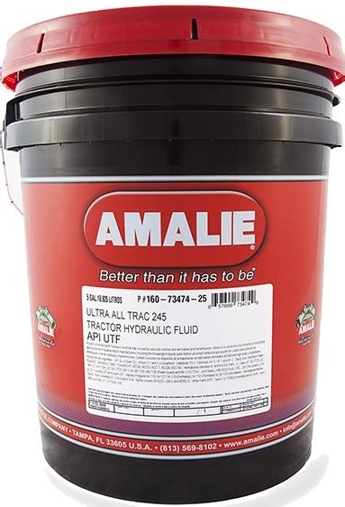 Масло гидравлическое Amalie Ultra All Trac 245 Hydraulic Fluid 1892л