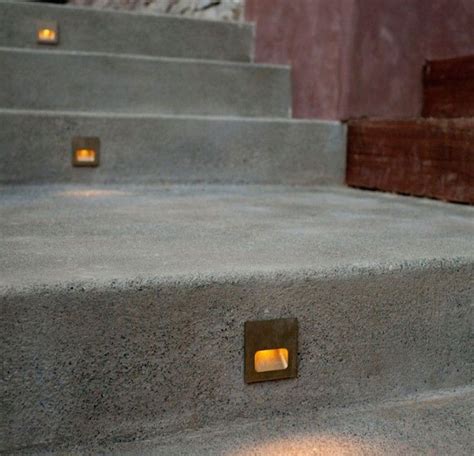 Hardscaping 101 Stairway Lighting Gardenista Concrete Stairs Step