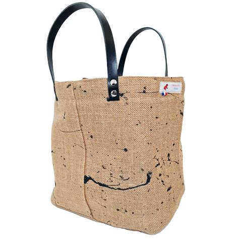 Sac Toile De Jute Arty Atelier Yuwa Ciao Jp