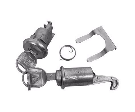 Camaro Later Trunk And Glovebox Lock Kits Round Head Key