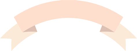 Ribbon And Banner In Pastel Color Tone 11617824 Png