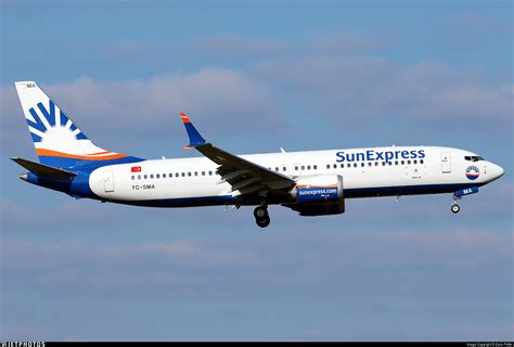 TC SMA Boeing 737 8 MAX SunExpress Dave Potter JetPhotos