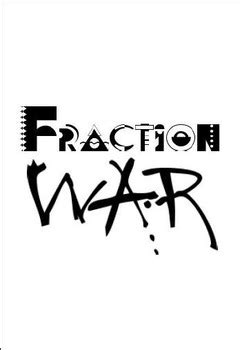 Fraction War Cards by Lizzie Casey | Teachers Pay Teachers