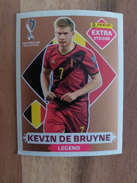 WM Qatar 2022 Panini Extra Sticker Kevin De Bruyne BRONZE Kaufen