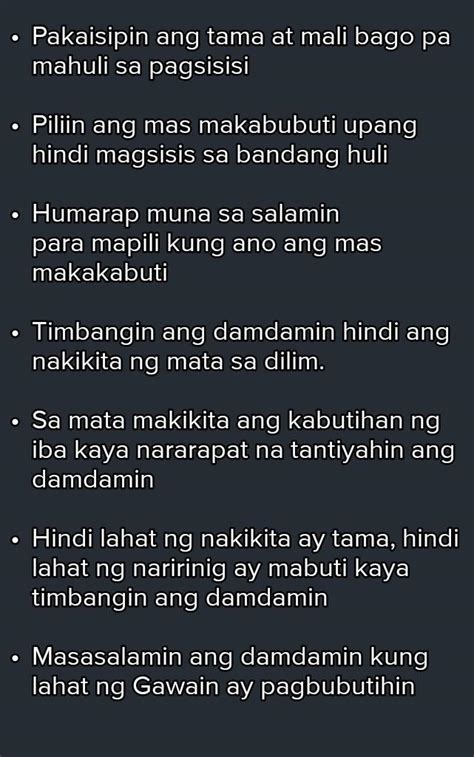 Gumawa Ng Tagline Tungkol Sa Konsensya Sana Ma Help Nyoko