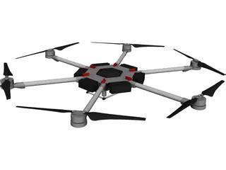 Dji Phantom Drone Cad Model Dcadbrowser