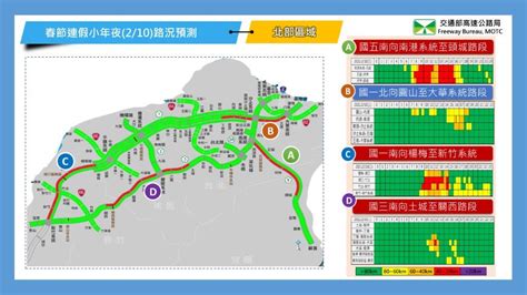 春節連假路況預測 高公局：儘量利用省縣道避車潮 上報 地方