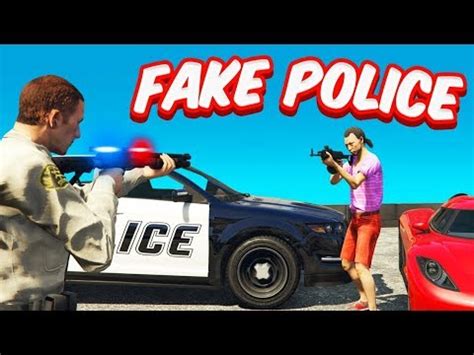 Gta Roleplay Fake Cops Gets Caught By Real Police Youtube