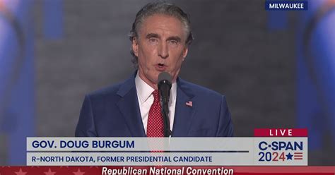 Governor Doug Burgum North Dakota C