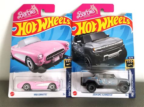 Hot Wheels Barbie Cars Corvette GMC HUMMER EV Hobbies Toys Toys Games On Carousell