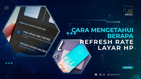 Cara Mengetahui Berapa Refresh Rate Layar Hp Kalian