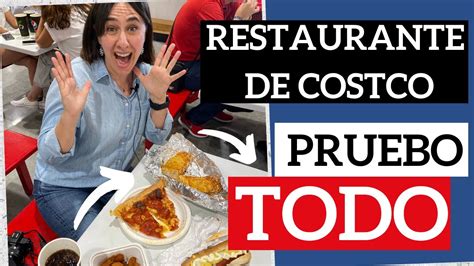 RESTAURANTE de COSTCO Es caro Vale la pena Qué pedir YouTube