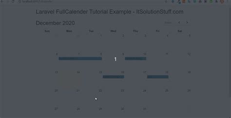 Laravel Fullcalendar Example Tutorial Itsolutionstuff 43248 Hot Sex