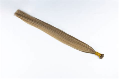 Double Drawn Genius Weft Virgin Human Hair T Rooted Highlighted Mixed Blonde