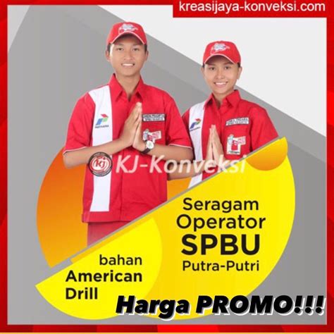 Jual Art I X Seragam Spbu Pertamina Baju Celana Operator Manajer Ob