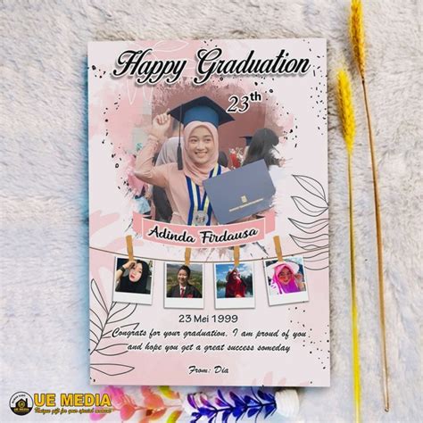 Jual Edit Foto Wisuda Cetak Foto Full Bingkai Desain Wisuda