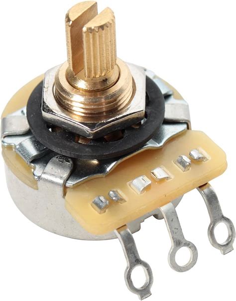 Amazon CTS 250K 1 4 Bushing Split Shaft Audio Taper Potentiometer