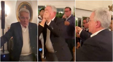 Álvaro Uribe Y Andrés Pastrana Se Fueron De Rumba En Bogotá A Ritmo De