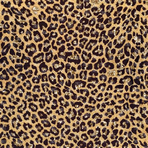 Glitter Leopard Digital Paper Zindee