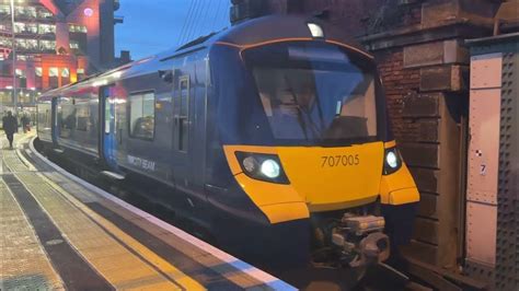 Two Southeastern Class 707s Depart London Charing Cross Youtube