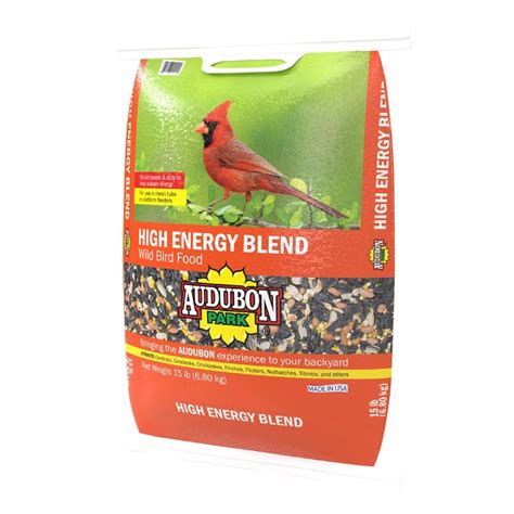 Audubon Park High Energy Blend Wild Bird Food Premium Mix Of Seeds And