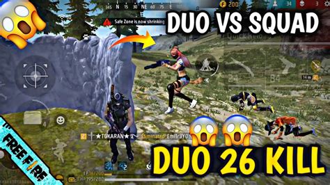 Duo 26 Kills Gameplay😱😱 Grandmaster Rank Push Jod Or Wot Garena