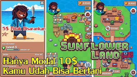 Step By Step Cara Menghasilkan Uang Dari NFT Game Sunflower Land Dengan